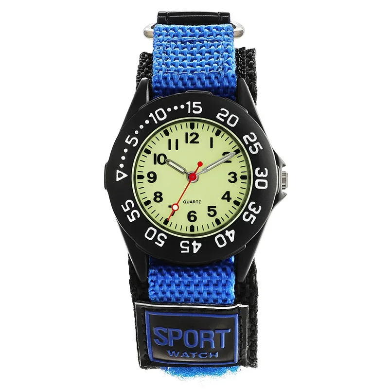 

new nylon braided with children's watch High-end children's movement quartz watch