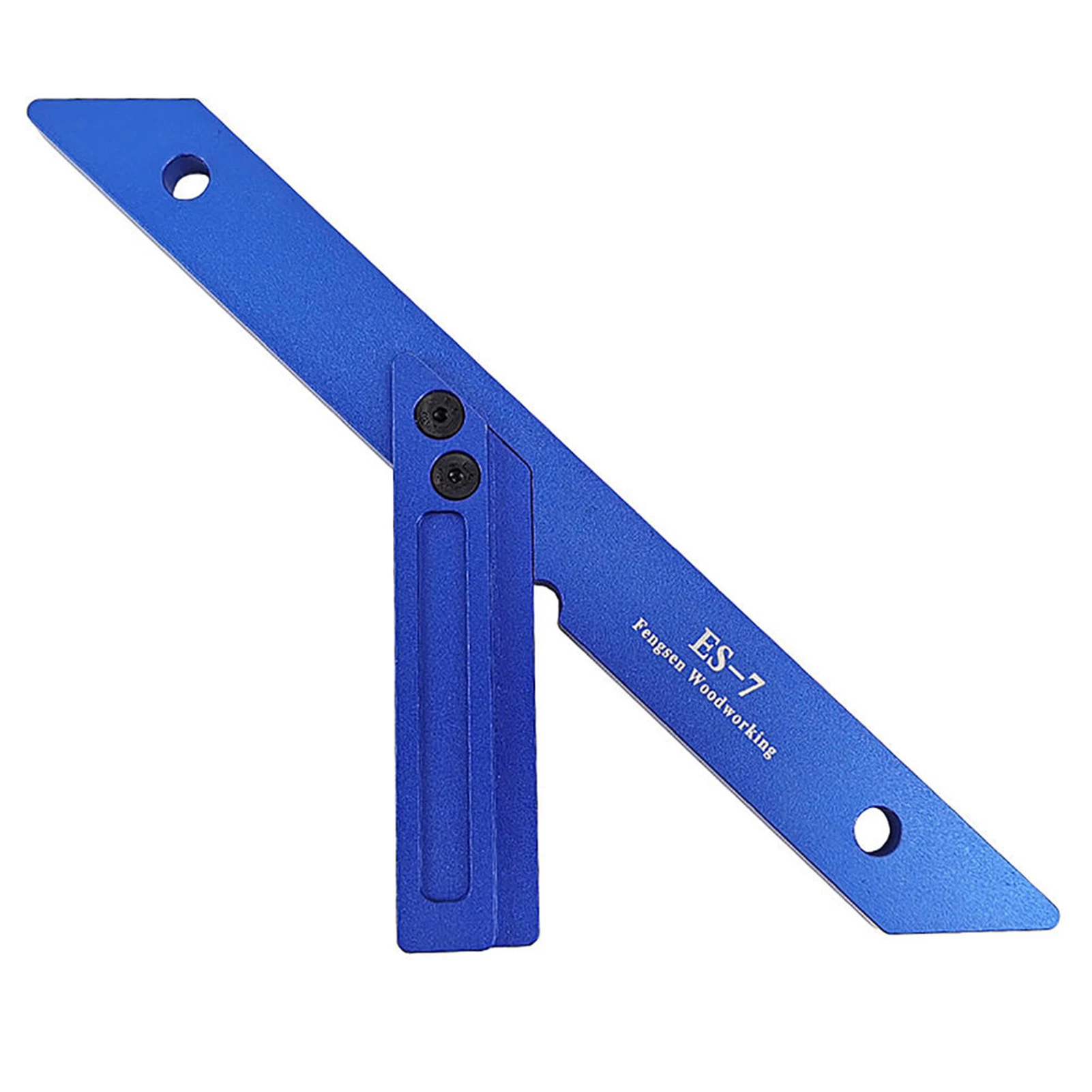 

Aluminum Alloy Wood Pen Blank Center Finder Woodworking 45 Degree Angle Line Caliber Ruler Measuring Scriber Tool