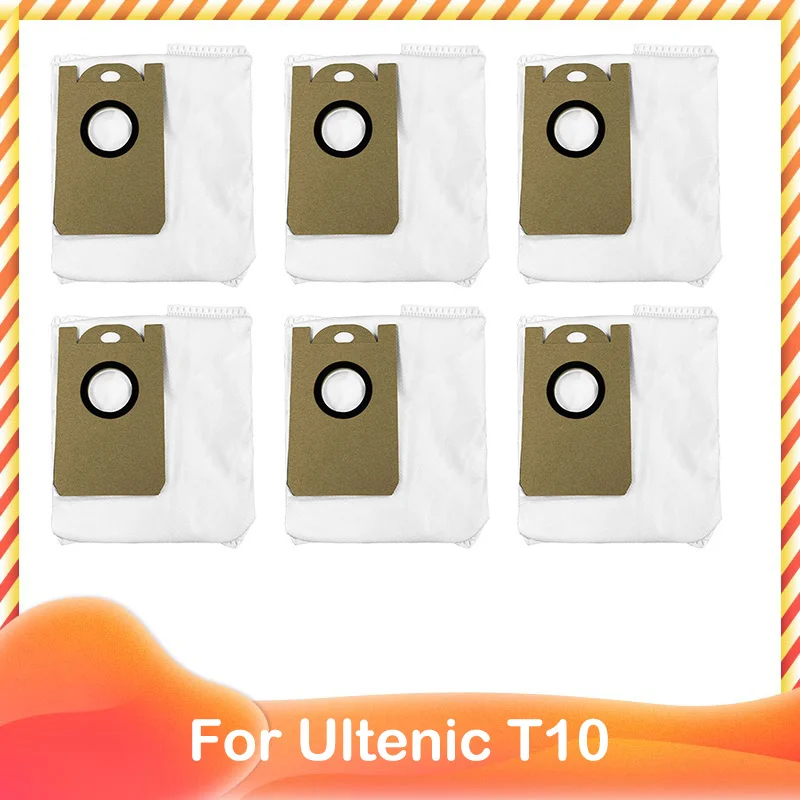 

Замена для самоопорожняющегося робота-пылесоса Ultenic T10, запасные части, аксессуары, основная щетка, боковая щетка, фильтр Hepa, швабра, тряпка, мешок для пыли
