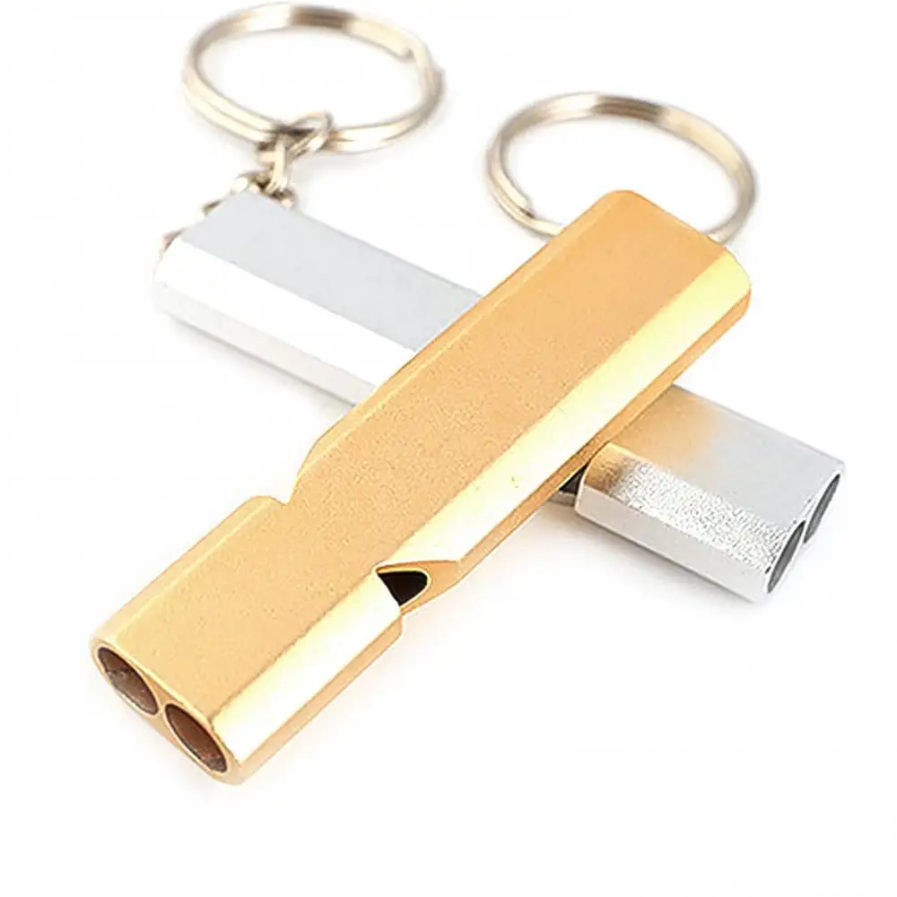 

Громкий свисток для экстренных ситуаций на улице из нержавеющей стали для выживания спортивных тренировок