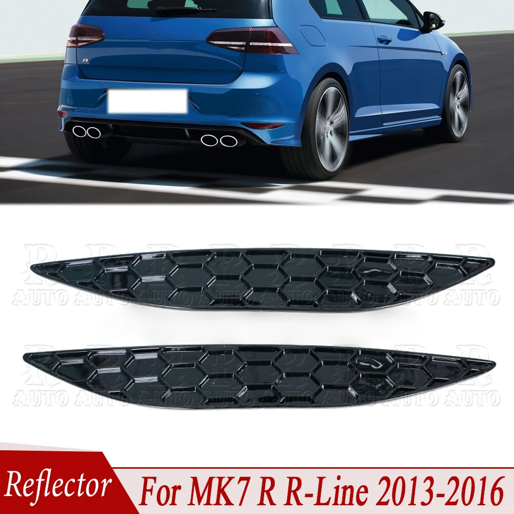 1 пара отражатель для заднего бампера Volkswagen VW Golf MK7 R-Line 2013 2014 2015 2016