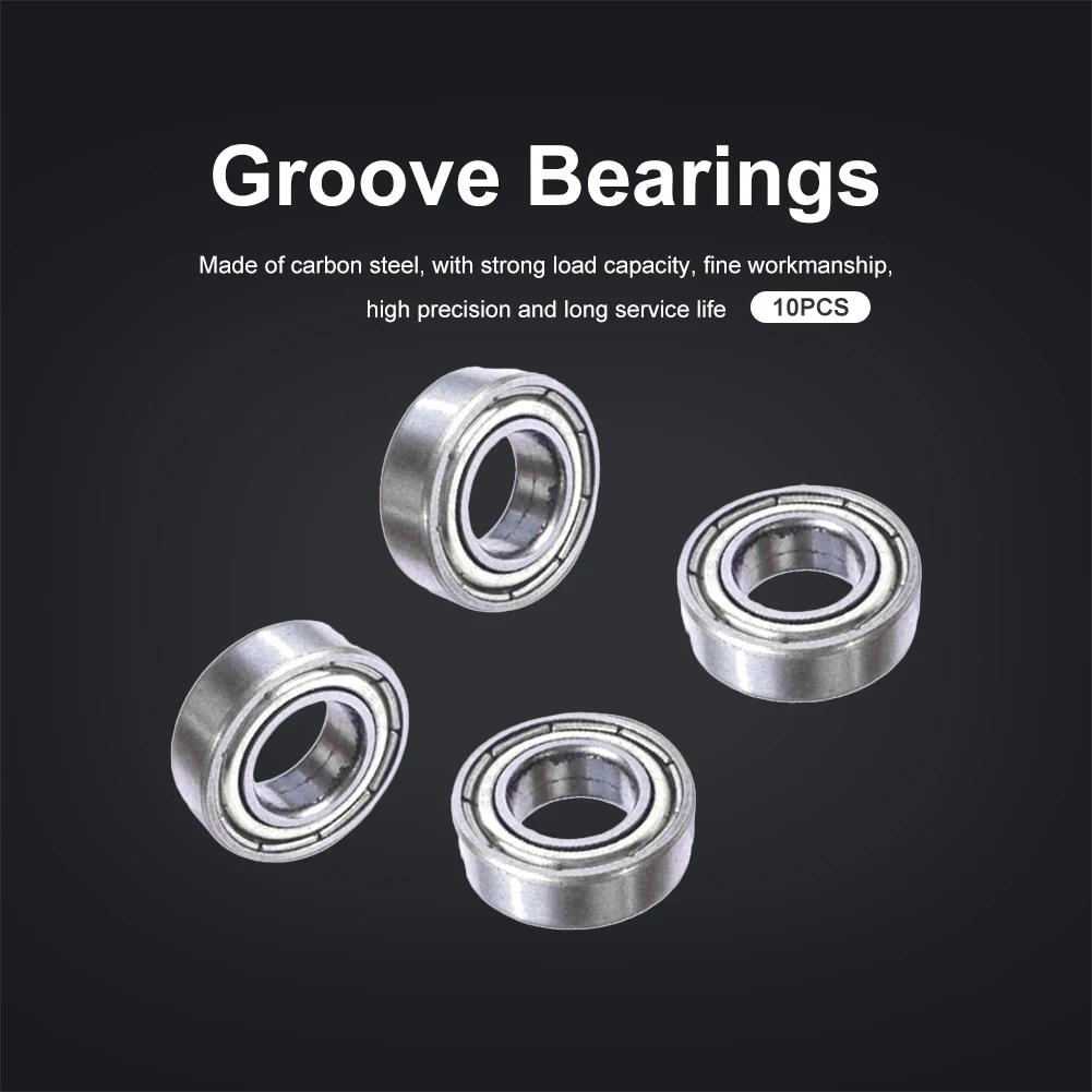 

10pcs 688ZZ Ball Bearing Double Shielded Double Metal Seal Bearings 8x16x5mm Deep Groove Bearings Heavy Load 3D Printer Parts