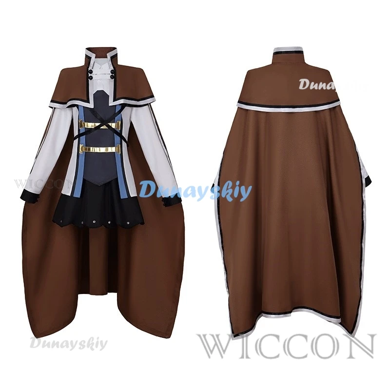 Маскарадный костюм Tensei Mushoku Roxy Migurdia парик головной убор на заказ для мальчиков