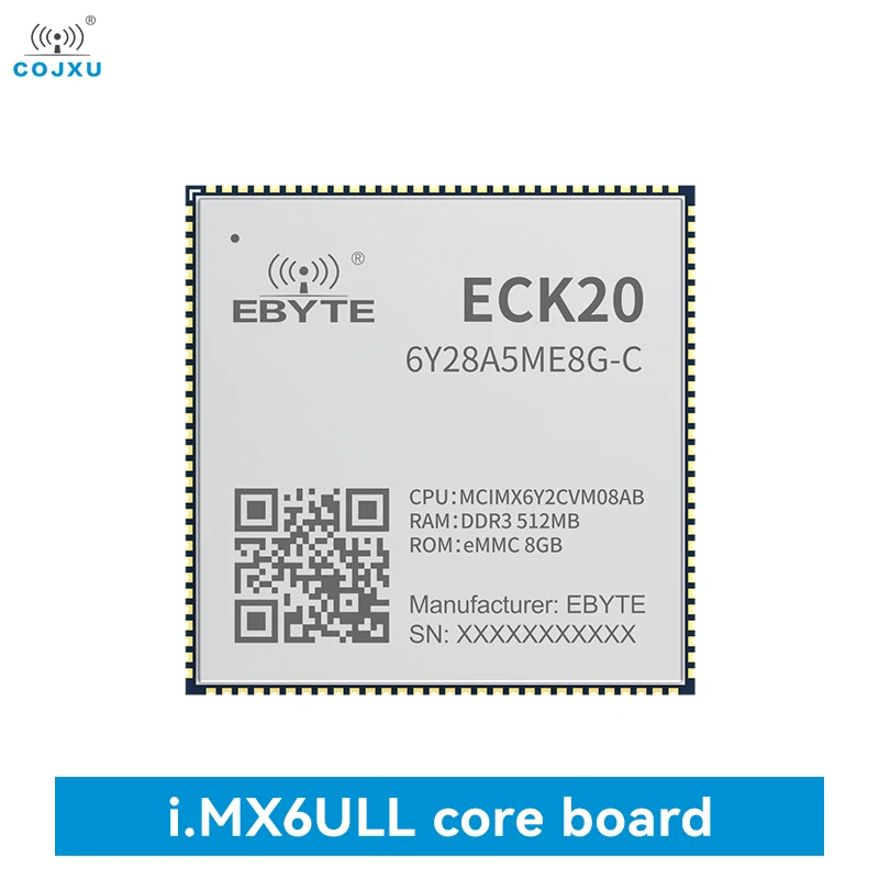 IMX6ULL Linux Core Board коммерческого класса COJXU ECK20-6Y28A5ME8G-C LCD Dual Ethernet Low Power 512M DDR3 8GB eMMC NXP MPU