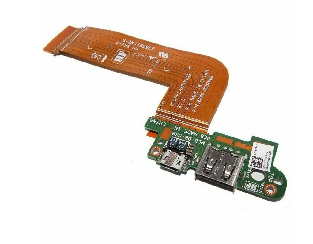

For Dell Venue 11 Pro 5130 CN-08M15C MLD-DB-USB Tablet USB Charging Jack Port Circuit Board And Cable