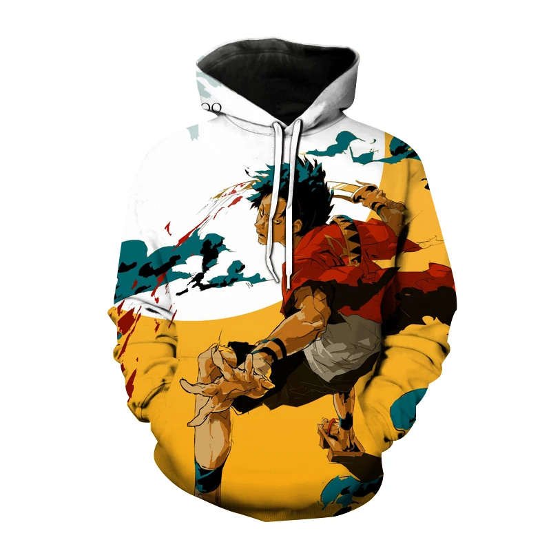 

Japanese Samurai Champloo 3D Print Hoodies Anime Harajuku Streetwear Hooded Sweatshirt Men Women Fashion Casual Hoodie