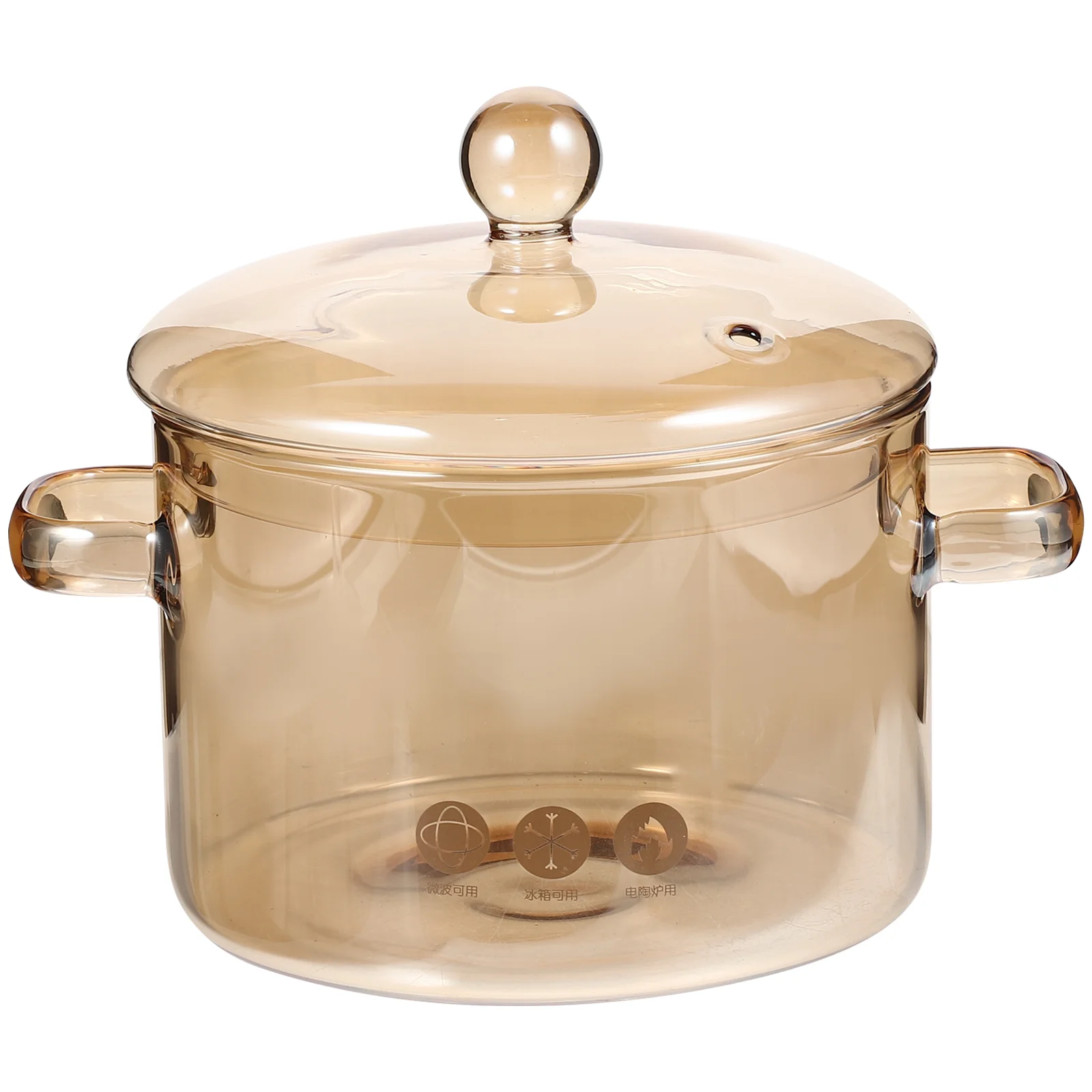 

Kitchen Stew Pot Heat Resistant Glass Pot Food Stew Pot Boiling Pot Noodle Pot Kitchen Cookware Kitchen Stew Pot Home Stove Pot