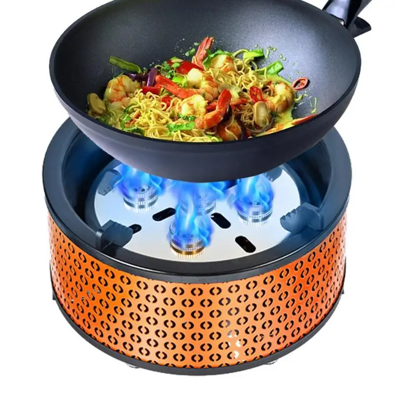 

Backpacking Stove Mini Stove For Camping Necessities With 5 Burners Windproof Portable Stove Burner Outdoor Stove