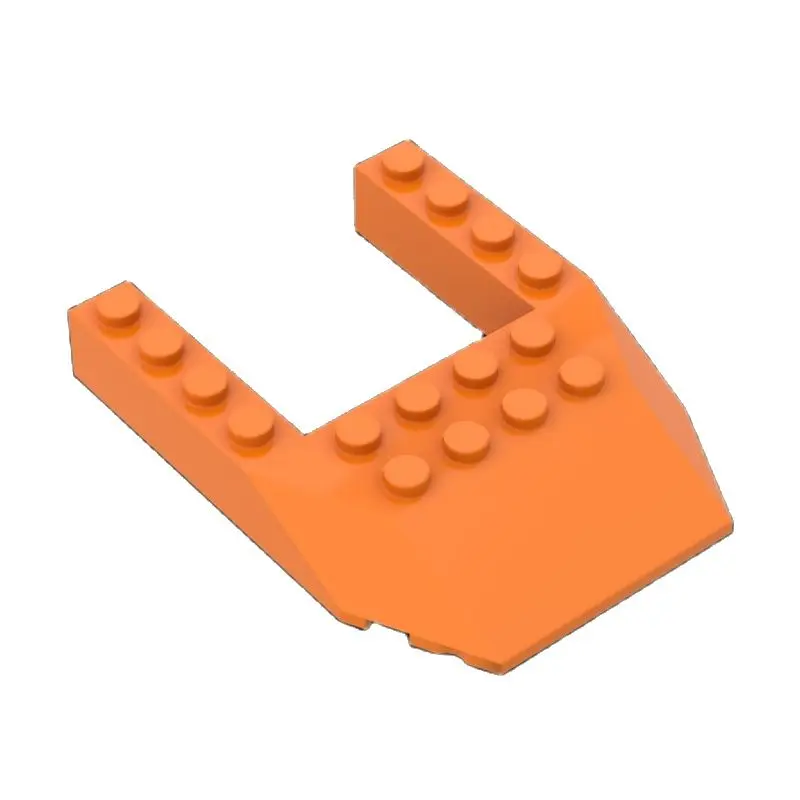 

1 шт., детали MOC 32084, клиновидный Наклонный 6x8, совместимые с вырезами кирпичи, сборные строительные блоки «сделай сам», детская головоломка, игрушка-мозг, подарок