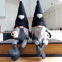 coffee gnome dolls coffee gnomes plush coffee bar decoration for farmhouse kitchen plush doll christams decorations for home