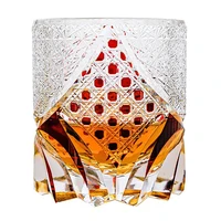 european style large scale crystal glass wine whiskey glass handmade edo kiriko beer mug tea cup spirits cups bar supplies gift