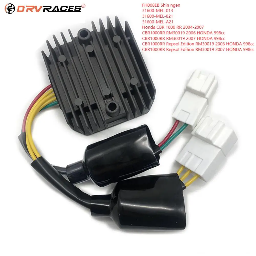 

Motorcycle Voltage Regulator Rectifier For Honda CBR 1000 RR Repsol Edition RM30019 998cc 31600-MEL-013 821 A21 FH008EB