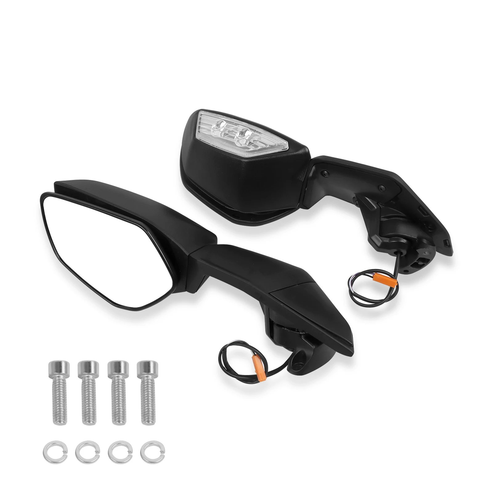 

Для Kawasaki ZH2 Z H2 H2SX Ninja H2 R H2R SX SE 2015-2024 мотоциклетные регулируемые зеркала заднего вида