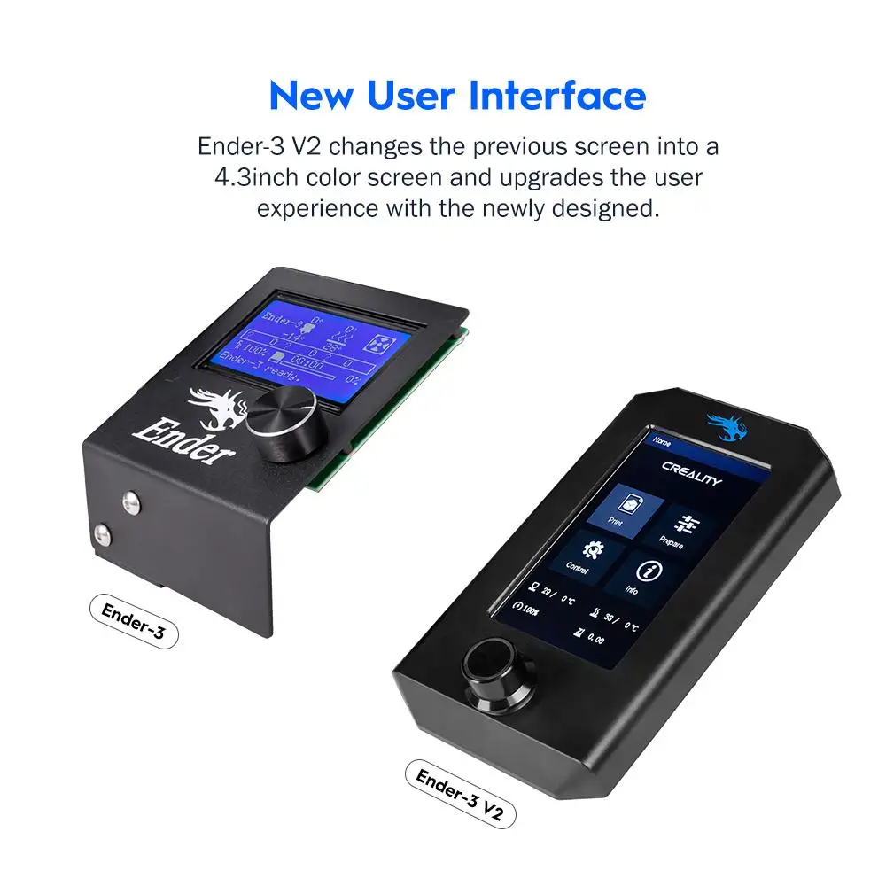 Набор для 3D-принтера CREALITY DIY FDM обновленная материнская плата Ender 3 V2 бесшумный