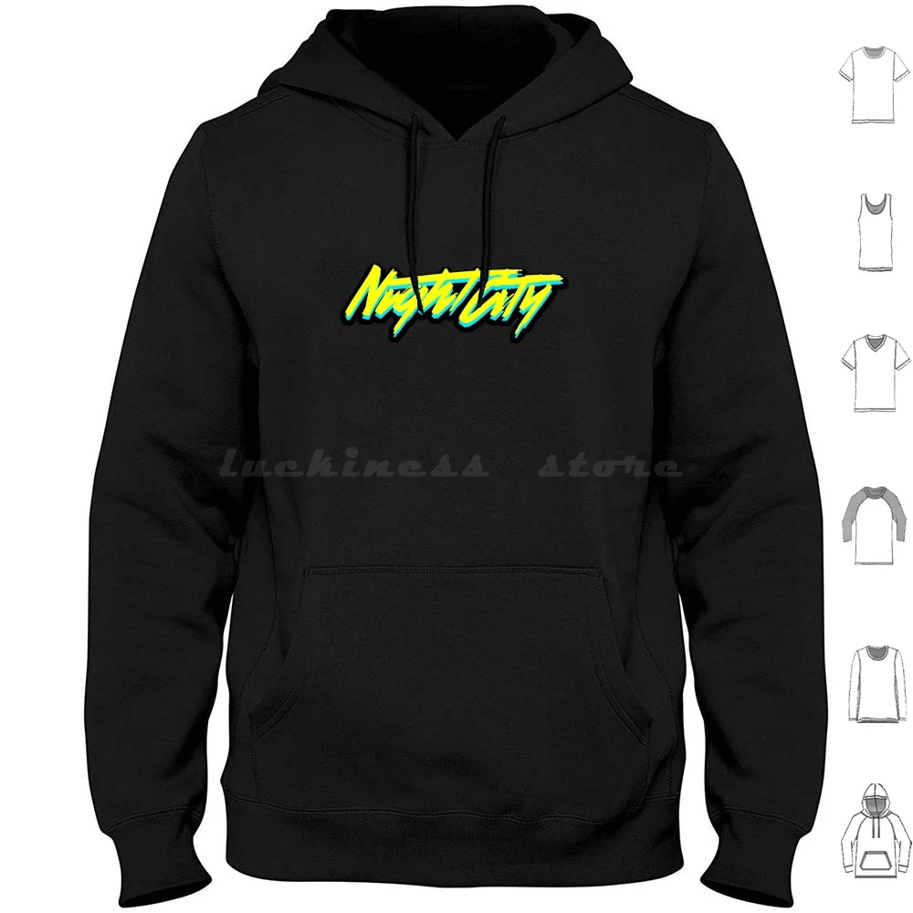 

Nightcity Hoodie cotton Long Sleeve Game Arasaka Arasaka Corporation Arasaka Logo Logo Video Game Videogames Militech