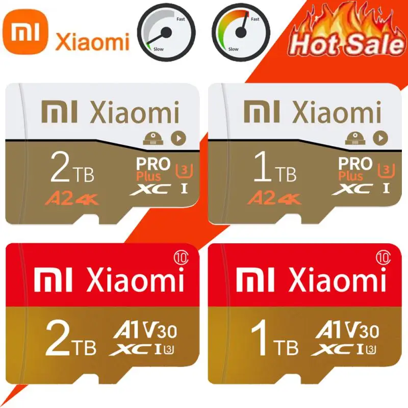 Оригинальная карта памяти Xiaomi mijia 2 ТБ 1 512 ГБ 256 Class10 Mini TF Card SD-карта для мобильных