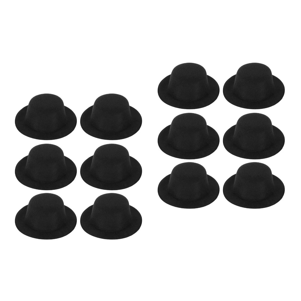 

12 pcs Small Formal Hat Decor Accessory Clothes Hat Ornament