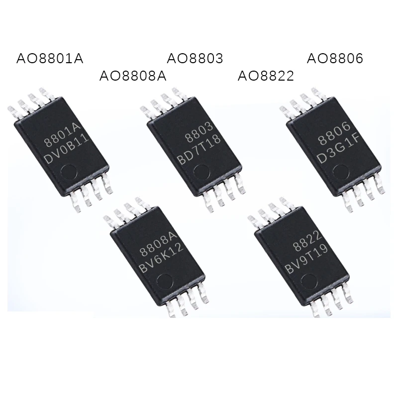 

1PCS AO8806 AO8822 AO8803 AO8801A AO8808A
