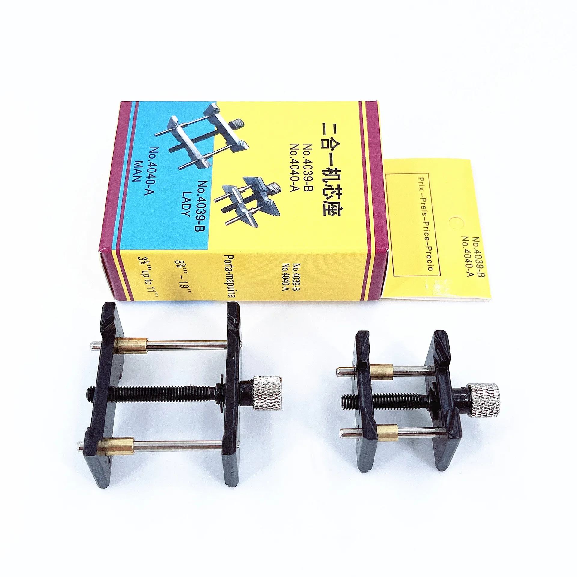 Multifunctional Universal Watch Movement Holder Fixed Base 2in1 Watches Case Clamp Repair Tools for Watchmaker