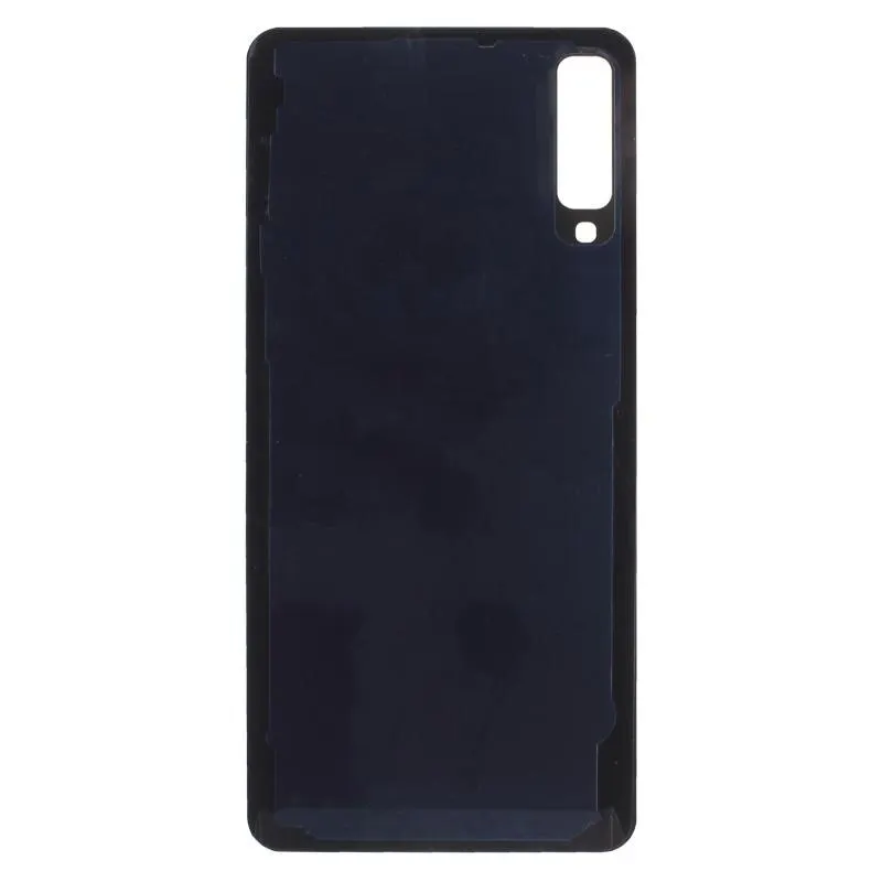 Крышка батарейного отсека задняя крышка корпуса для Samsung A750F Galaxy A7 (2018) (черная)