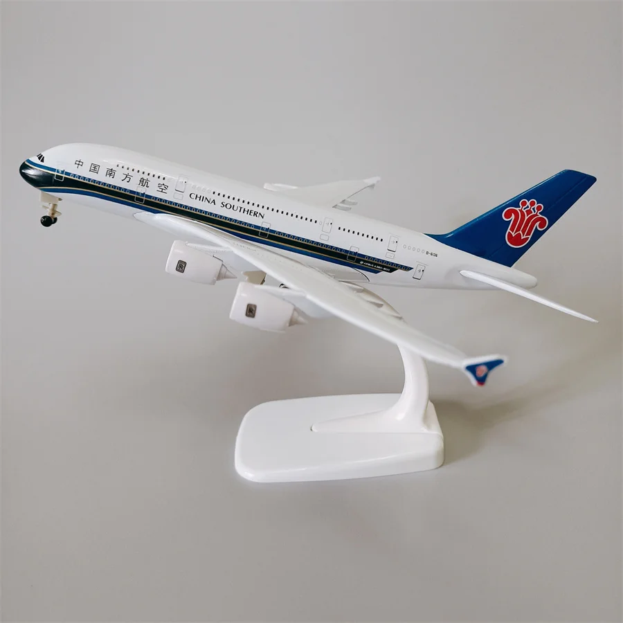 

18*20cm Alloy Metal Air China Southern Airlines Airbus 380 A380 Airways Airplane Model Plane Model Diecast Aircraft w Wheels
