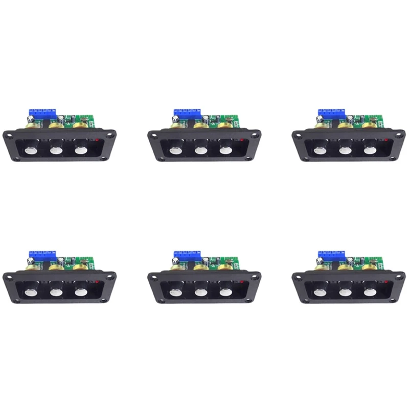 

6X Bluetooth 5.0 Amplifier Power Audio Board 30W Mono Stage Power Amplifier Board, U Disk Decoder Treble Bass Adjustment