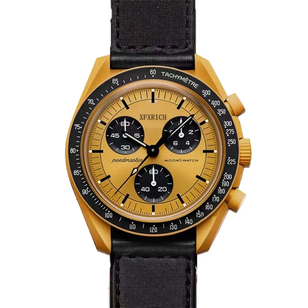 

Новинка 2023, оригинальные брендовые наручные часы, многофункциональные часы из пластика, роскошные часы для мужчин, часы с хронографом, часы с изображением планеты