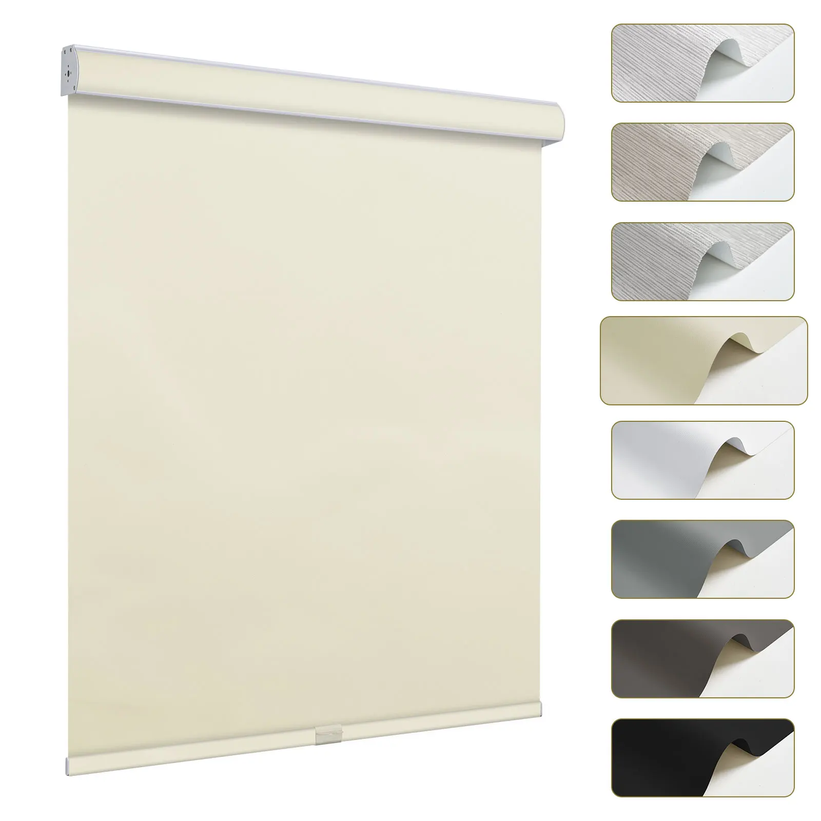 Беспроводные рулонные шторы Moonice 100% затемняющие изоляционные водонепроницаемые