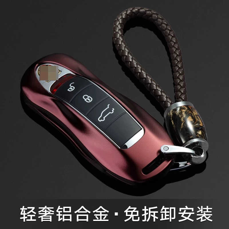 

SPEED-X Suitable For Porsche Key Case New Cayenne Macan Paramera 718 buckle 911 set Taycan Car Supplies 2024