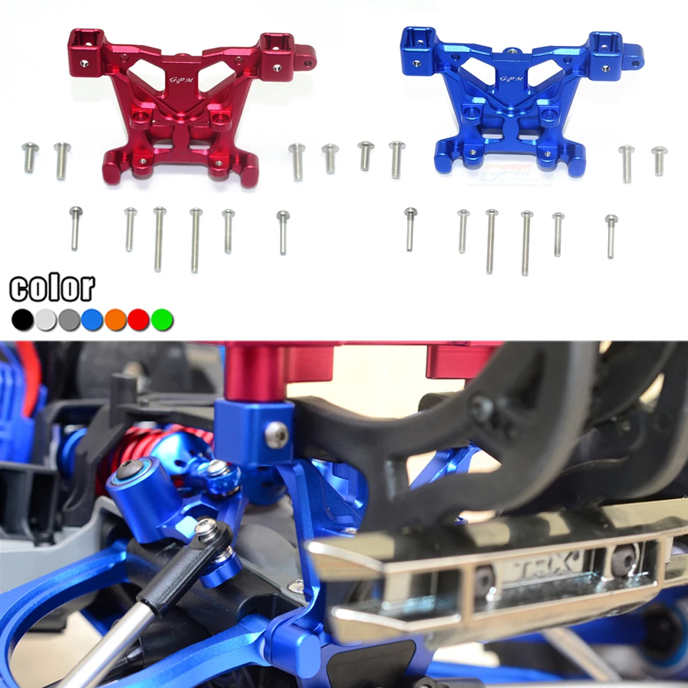 

GPM TRAXXAS 1/10 E-REVO 2.0 86086-4 Monster Truck Metal Aluminum alloy Rear shell column mount Rear Car shell fixing seat