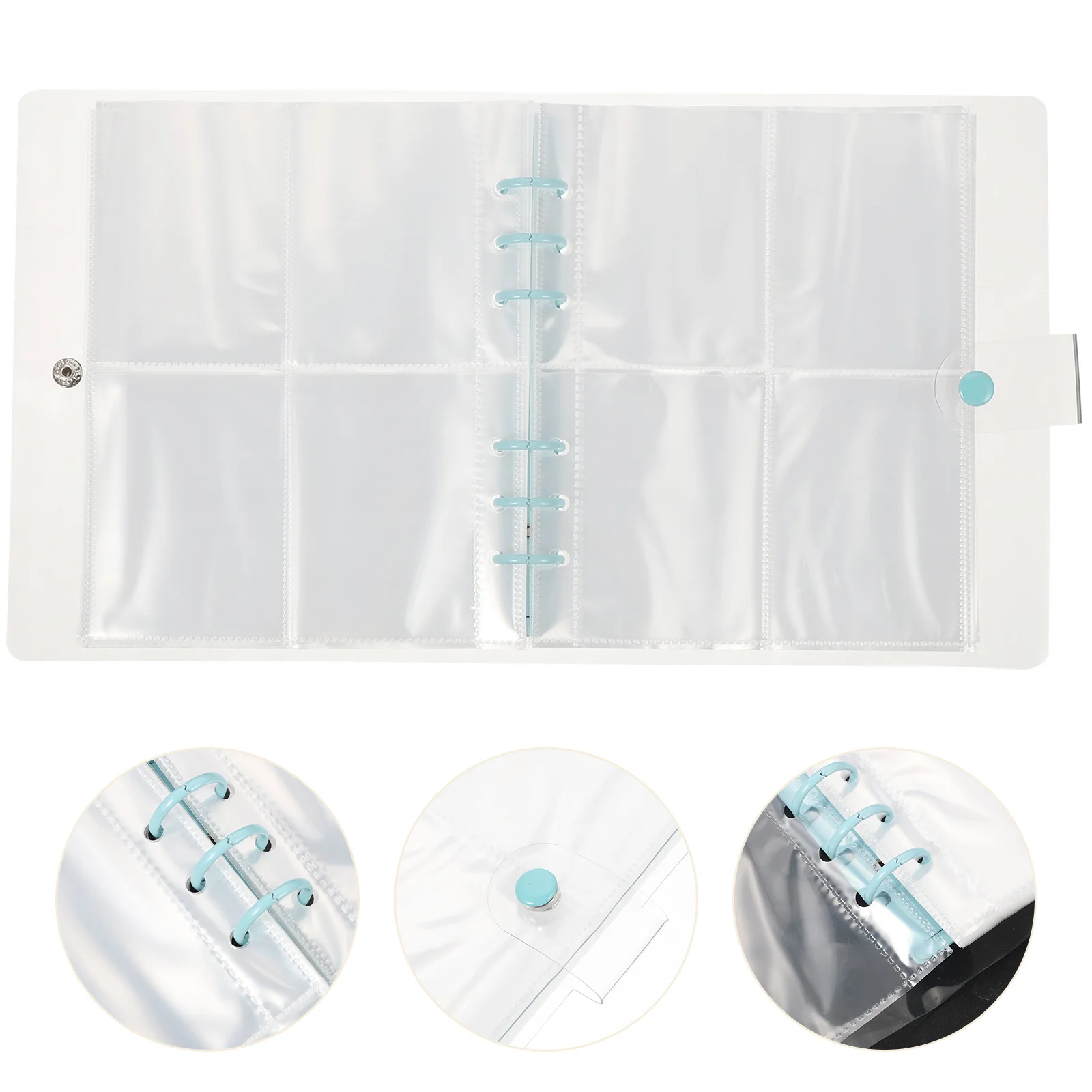 

Combination Family Photo Album Clear Frame Clip Portable Picture Holder Book Pp DIY Scrapbook Travel Colorful Frames