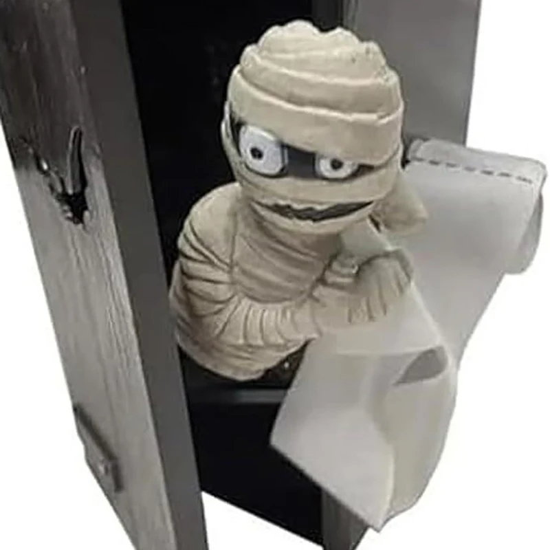 Открытая дверь для Хэллоуина домашнее украшение подарок уличный туалет мамина