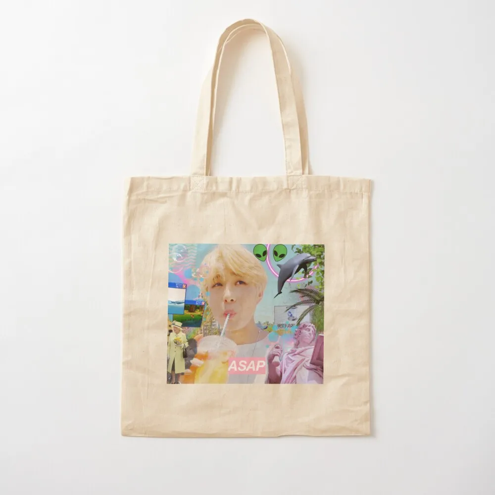 Jungwoo Vaporwave Tote Bag Сумка-шоппер экологические сумки Женская тканевая сумка-шоппер