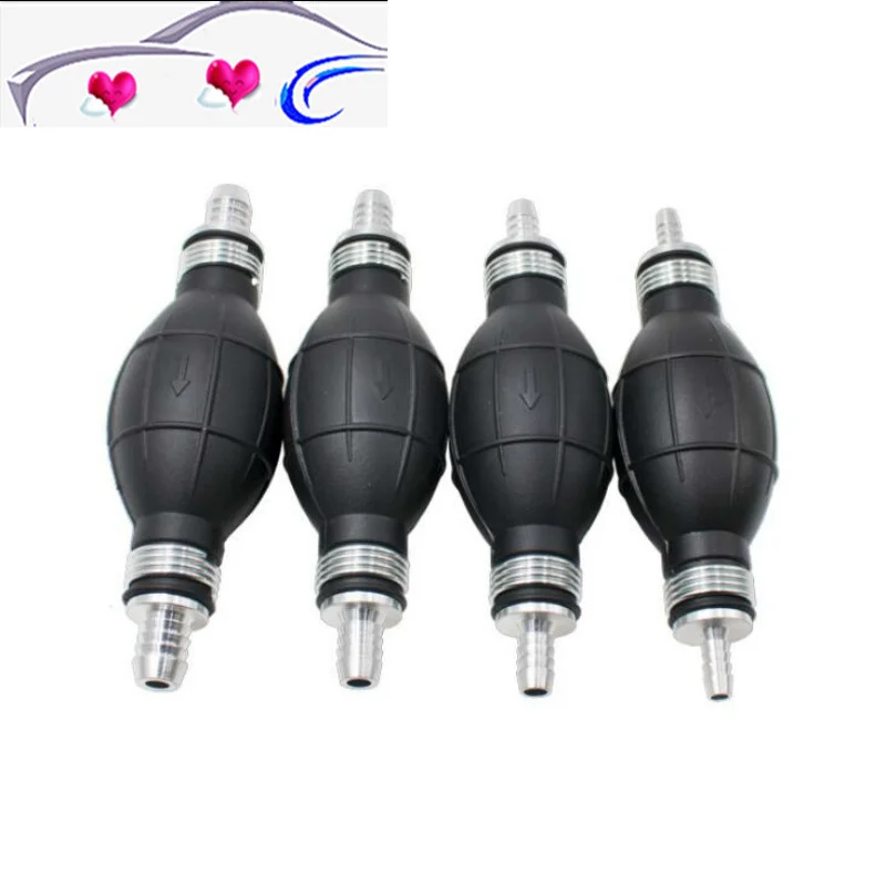 1Pc Universal Fuel Pump Durable Metal In/Outboard Boat Engine Fuel Line Hose Pump Primer Bulb Charm Fuel Pump Petcock Fuel