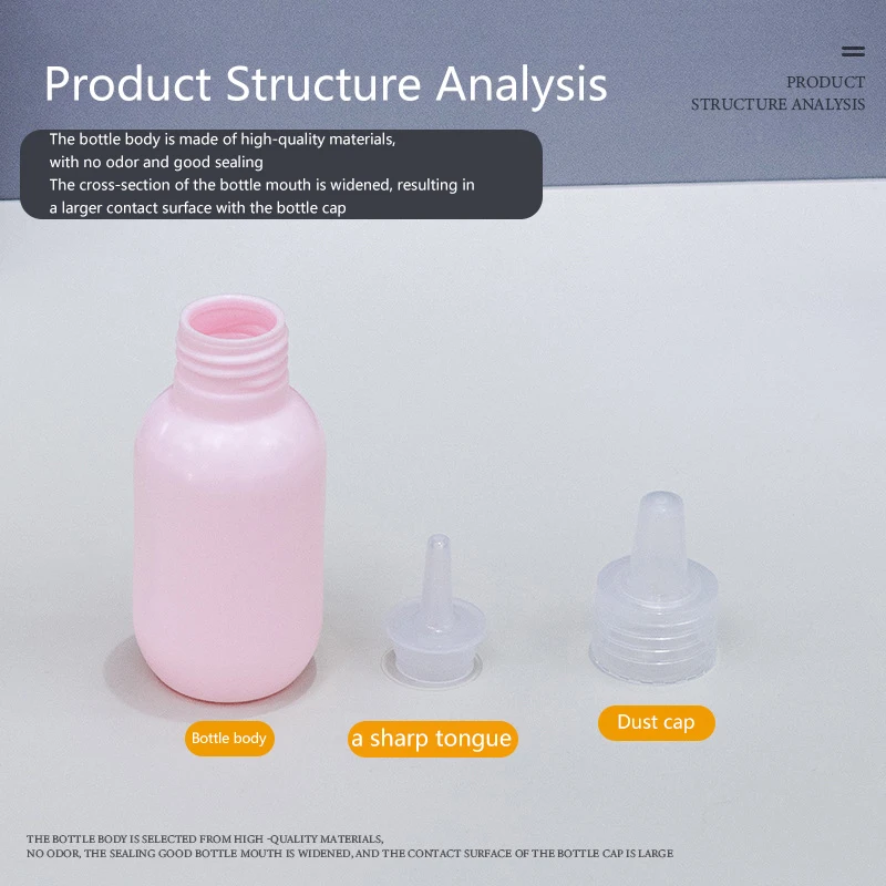 1 шт. пластиковая бутылка для чистки ресниц