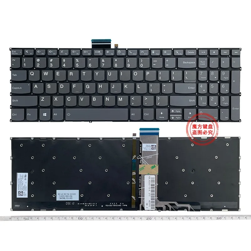 

New US Keyboard Backlight for Lenovo IdeaPad 5 15IIL05 5 15ARE05 5 15ITL05 15ACL 15ALC05 S550-15 AIR 15 2021 Backlit