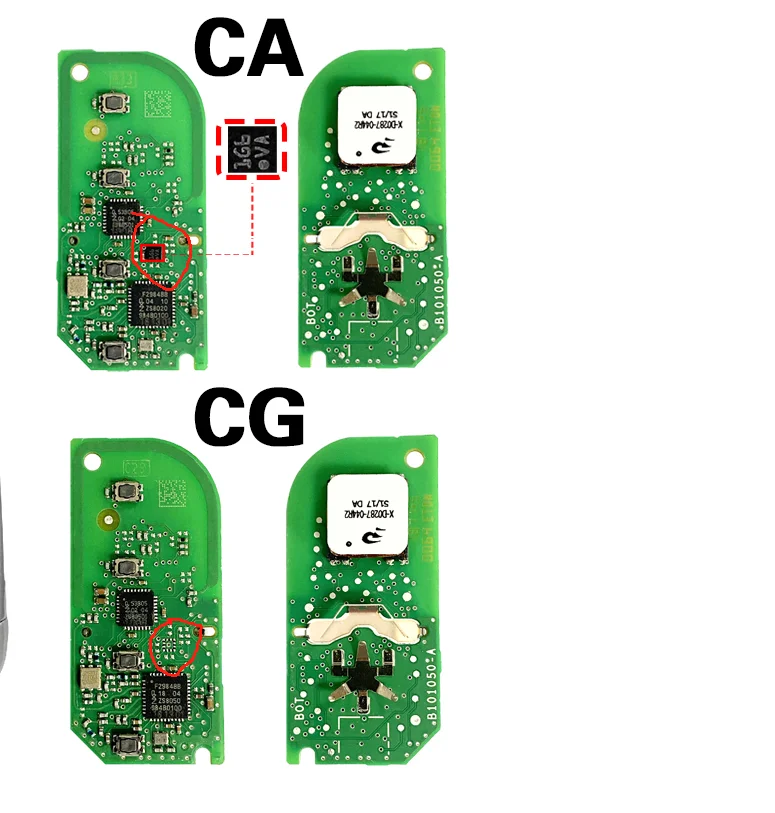 

OEM-плата Smart Remote Key 315 МГц CA / 434 МГц CA CG Fob для BMW BDM G20 G30 G32 G11 G15 G29 2015-2019 N5F-ID21A / ID21B/ID21C