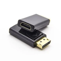 displayport to hdmi compatible female adapter display port dp to hdmi compatible converter for pc laptop computer audio video