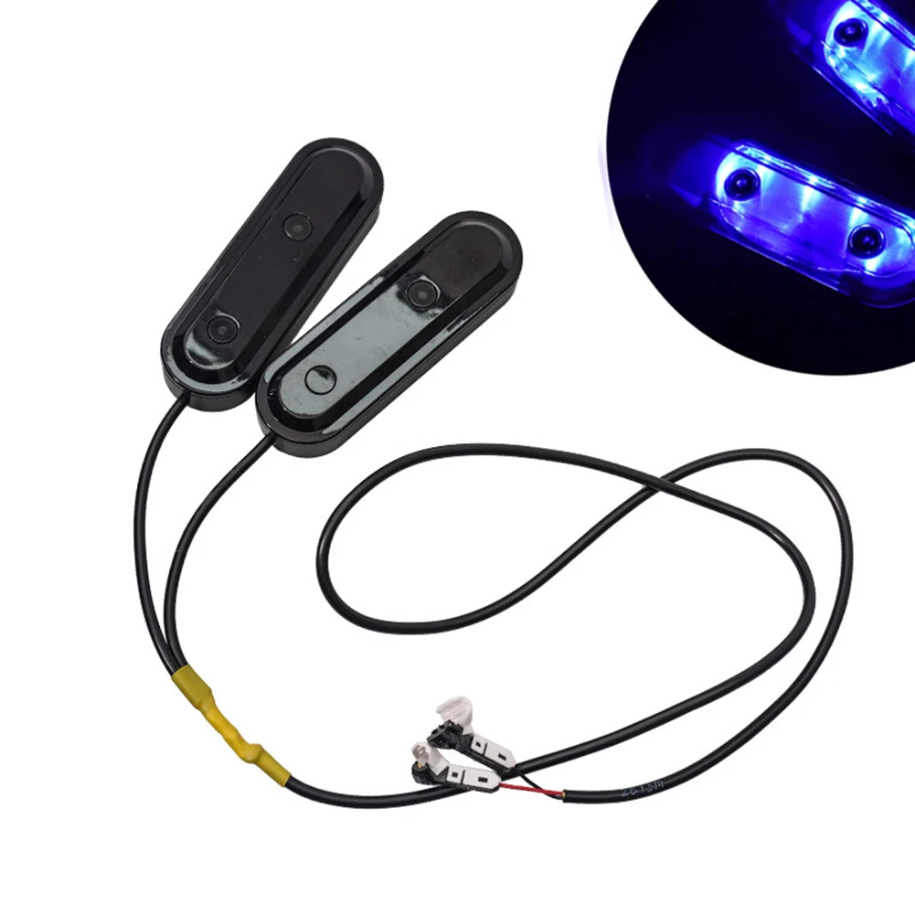 

Scooter Rear Tail LED Light With Connecting Wire ForXiaomi M365/Pro/1s Modified Dazzling Lights Integrated Protective Cover