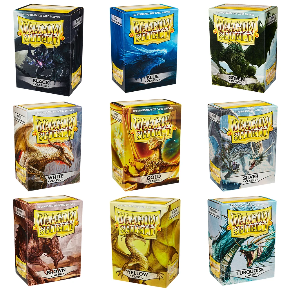 Dragon Shield 100 шт./кор. классические цветные высококачественные карточки рукава для