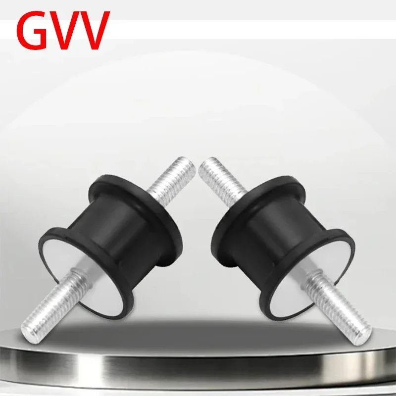 Фото Амортизатор вибрации GVV GVD из резины с двойной резьбой M6 M8 для двигателя, вентилятора, насоса, компрессора, антивибрационная изоляция №5