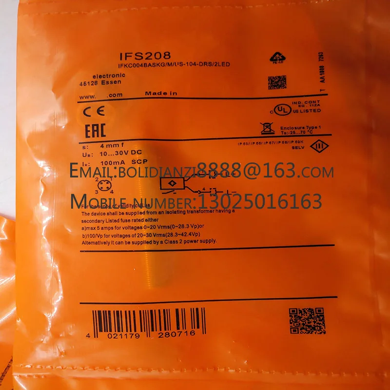 Оригинальный датчик приближения IFS307