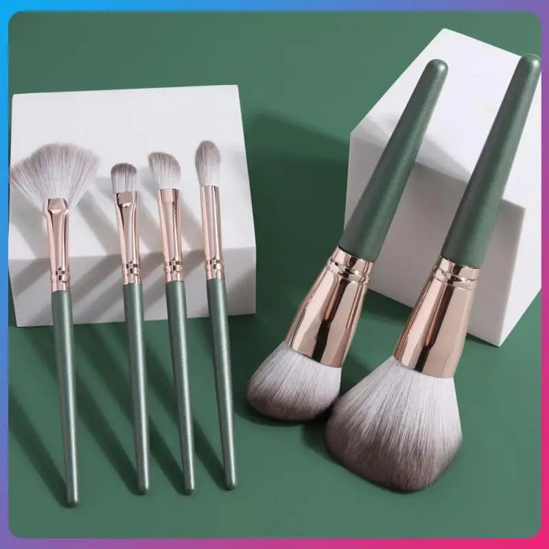 

14pcs Makeup Brushes Set Green Cloud Makeup Brush Portable Eye Shadow Brush Professional Foundation Blush Daily Makeup Tool