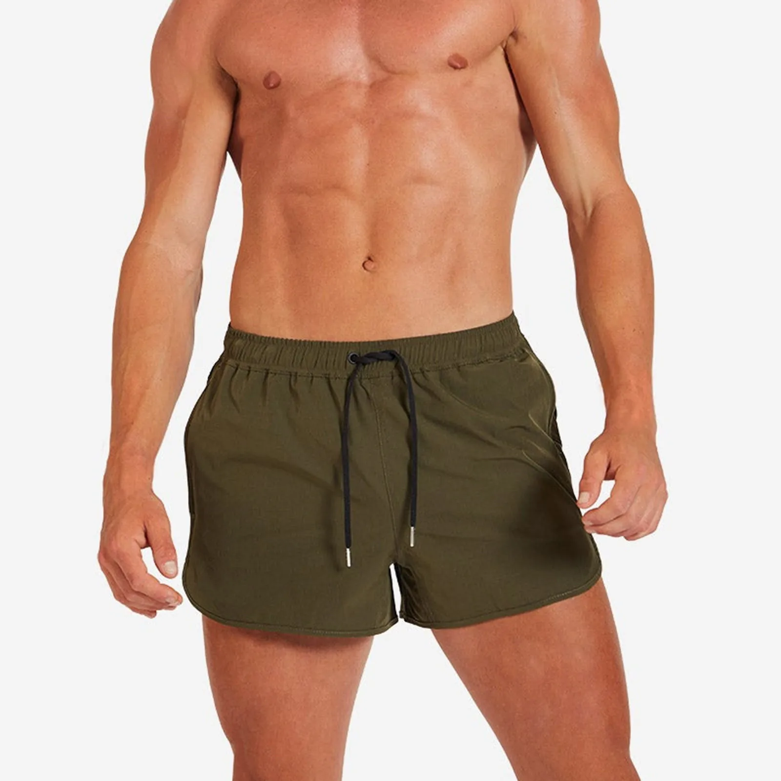 

Повседневные женские Однотонные трусы, летние мужские шорты с кулиской высокого качества, повседневная одежда, шорты 2023