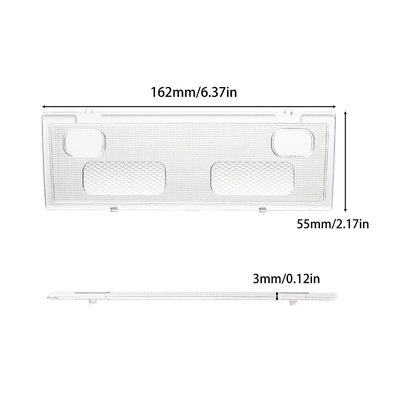 Прозрачный объектив передний верхний внутренний корпус для Chevrolet Tahoe Suburban 1500 2500