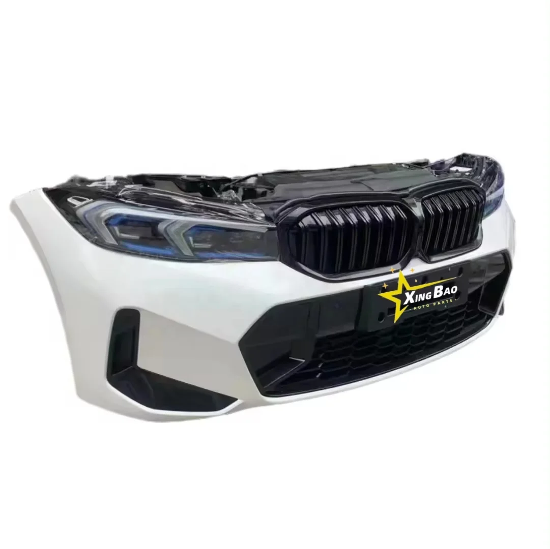 Фото Оригинальный передний бампер для BMW 3 серии G20 G21 G28 2022 года, решетка радиатора, обвес, автомобильные бамперы №2