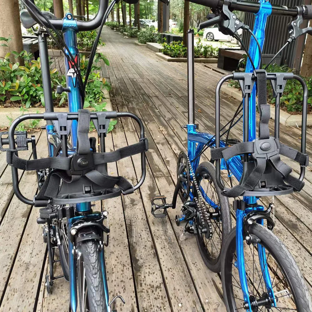 Велосипедный передний багажник RACEWORK быстросъемный Регулируемый складной для