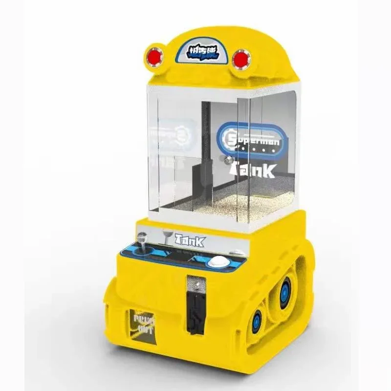 Небольшой игрушечный Ловец монетная аркадная игровая машина с краном плюшевые