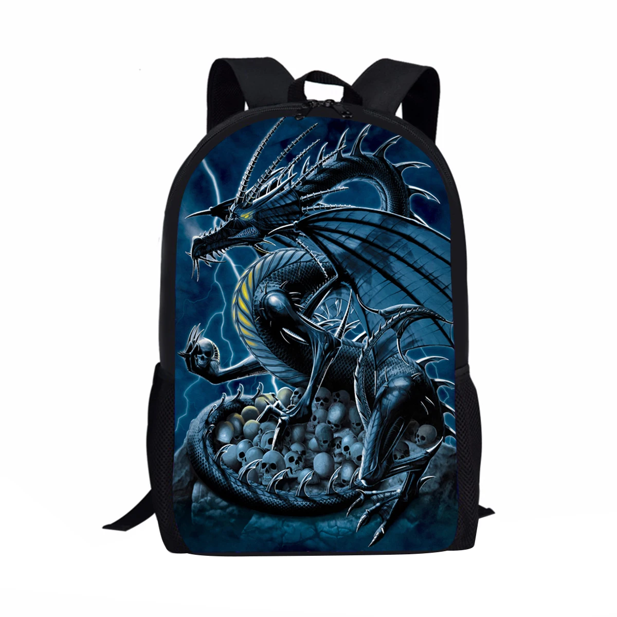 Advocator Printed Wide Dinasour Schoolbag for Teenager Girls Boys Kids Travel Luggage Backpack Shopping Shoulder Bag Men Mochila