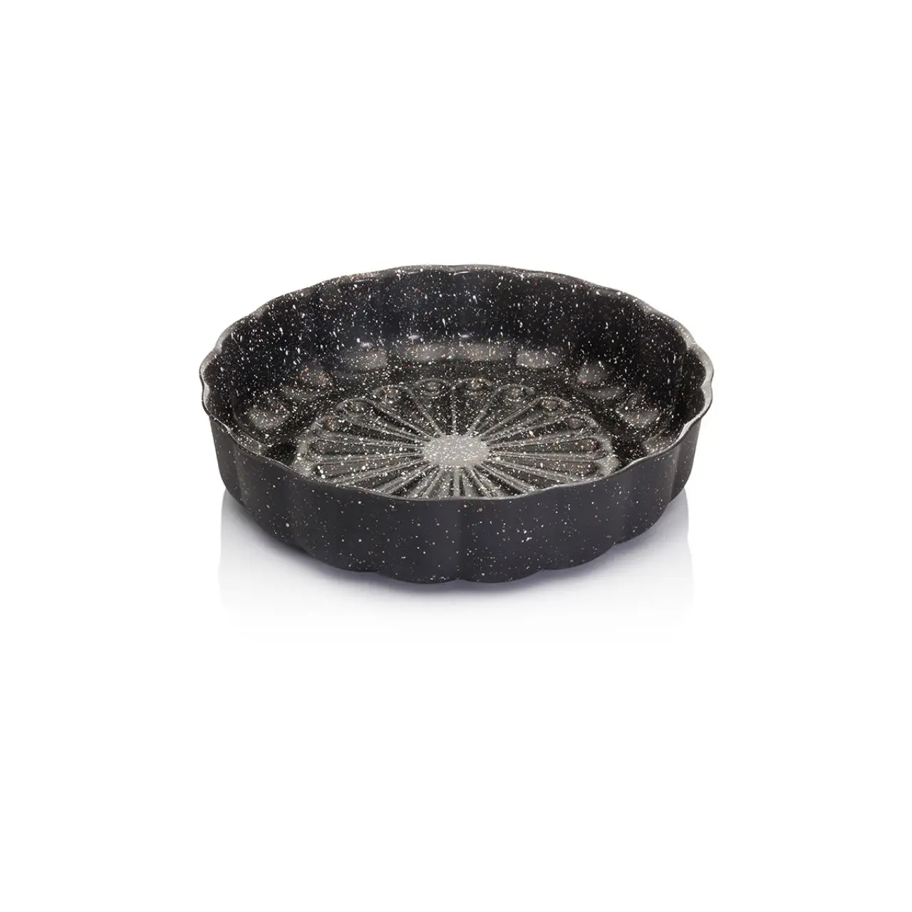 

Matte black seljuk patterned 26 CM cake mold